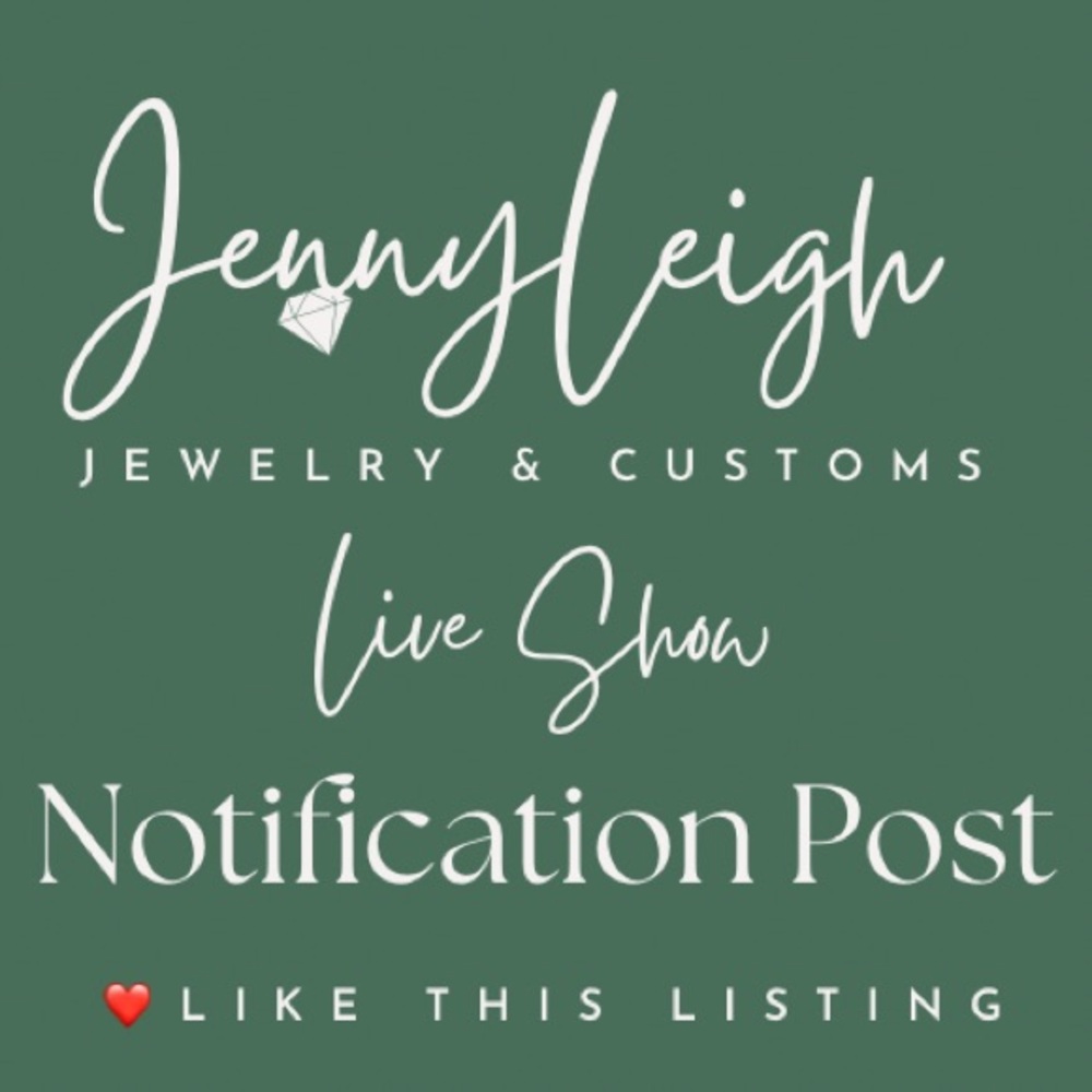 Live Show Notification Post: “❤️” this listing! ✨Read Description✨ - Picture 2 of 4